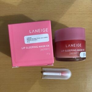 LANEIGE Lip Sleeping Mask, Berry, 20g